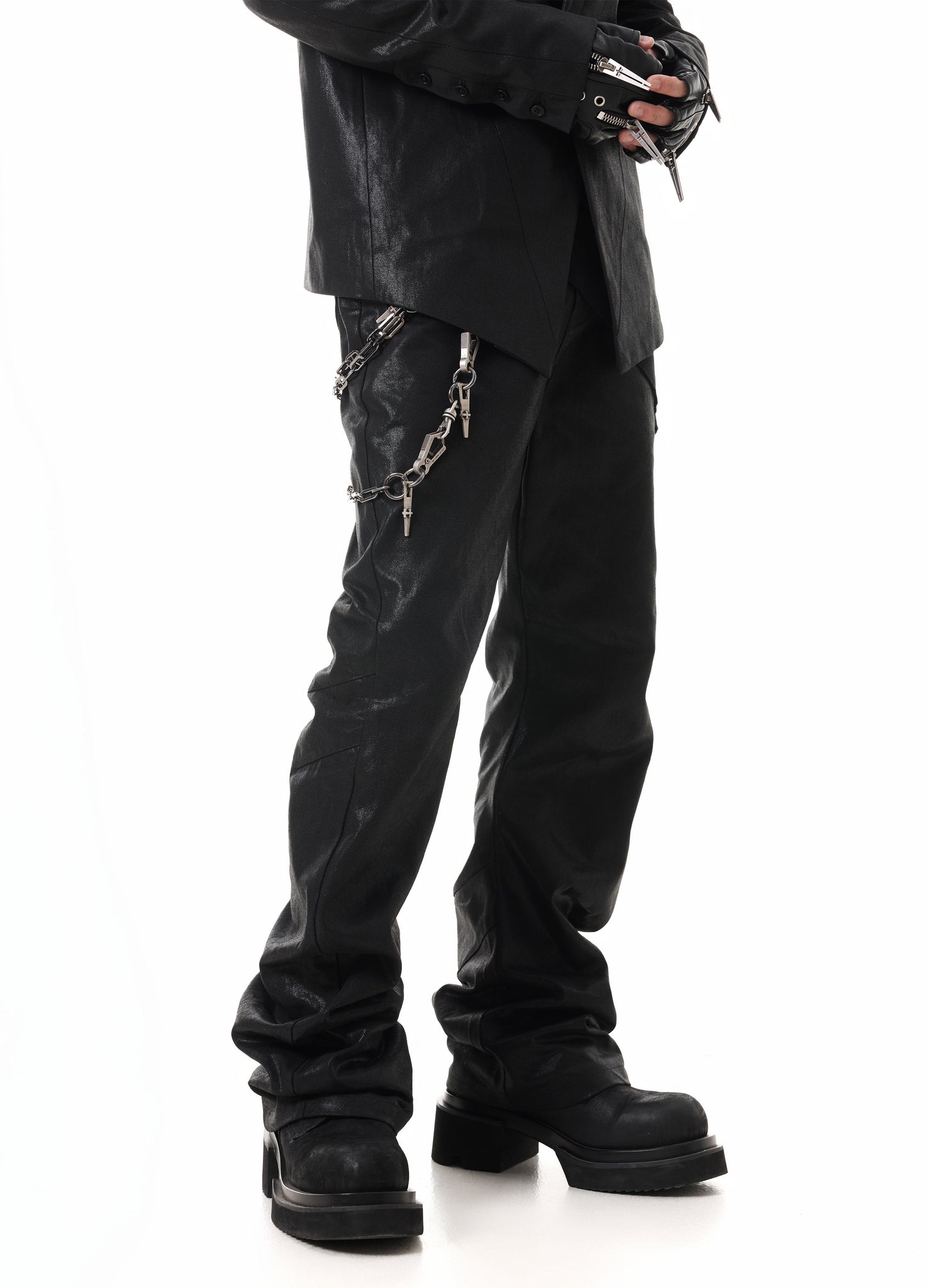 LUCENT WAX PANTS