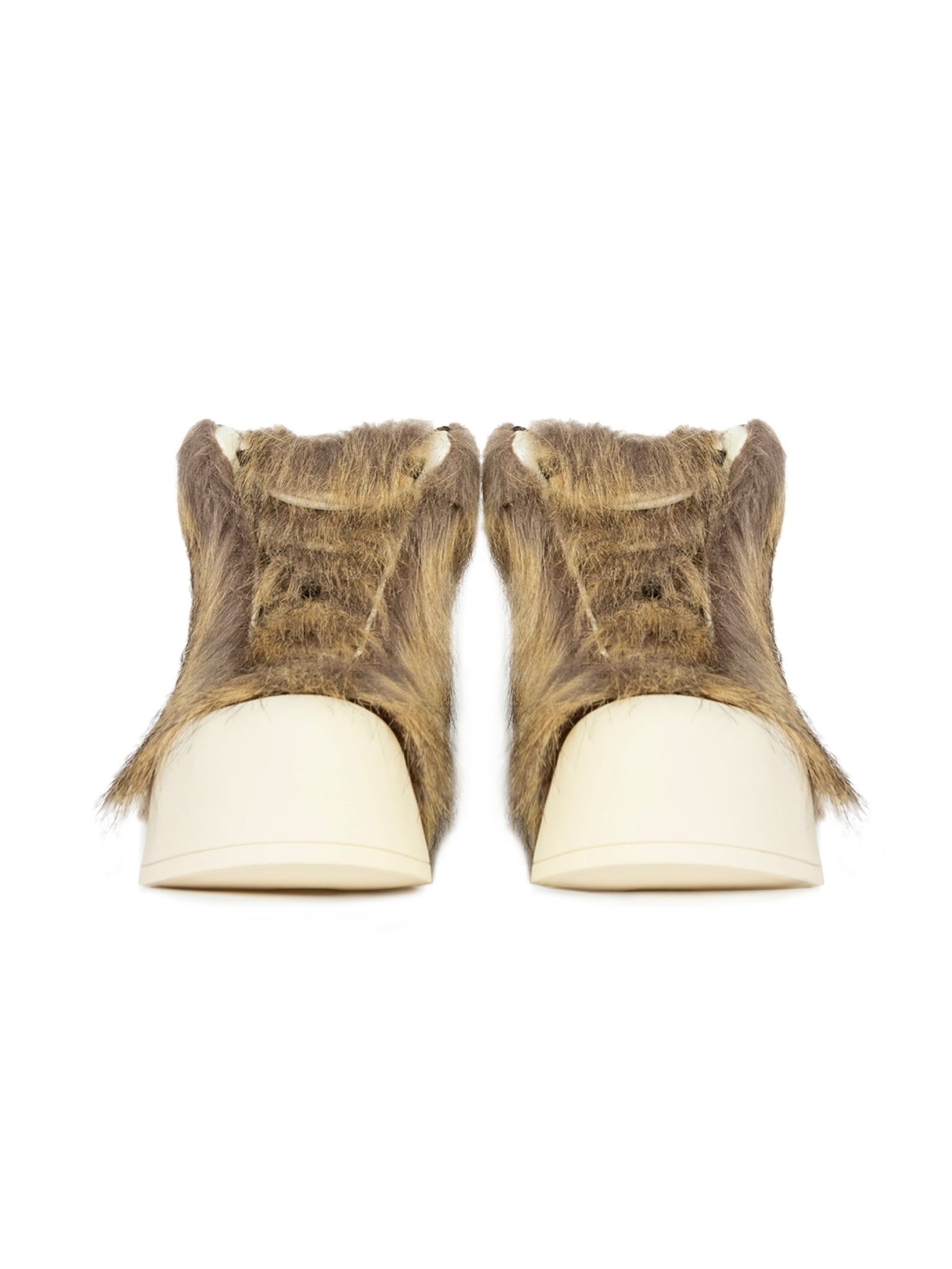 "DESERT LYNX" FLUFFY BOOTS