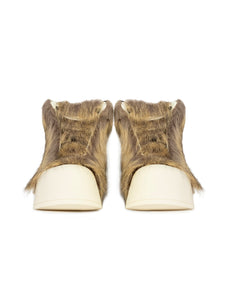 "DESERT LYNX" FLUFFY BOOTS
