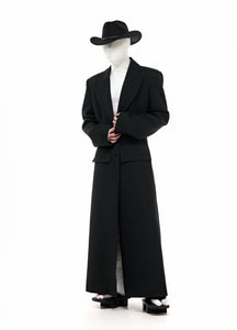 DUKE EXTENDED WOOL COAT