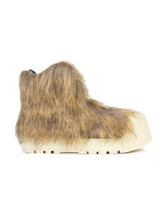 "DESERT LYNX" FLUFFY BOOTS