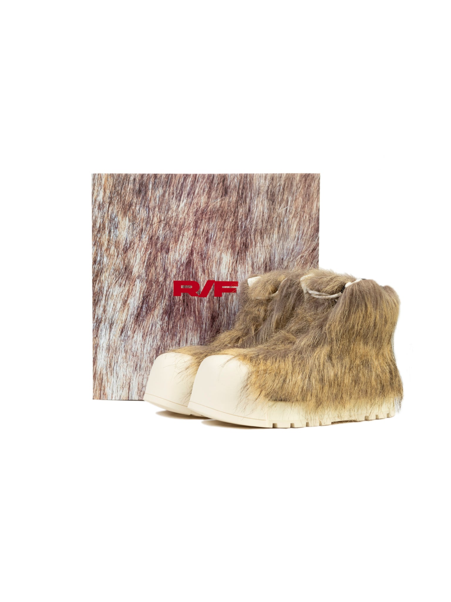 "DESERT LYNX" FLUFFY BOOTS