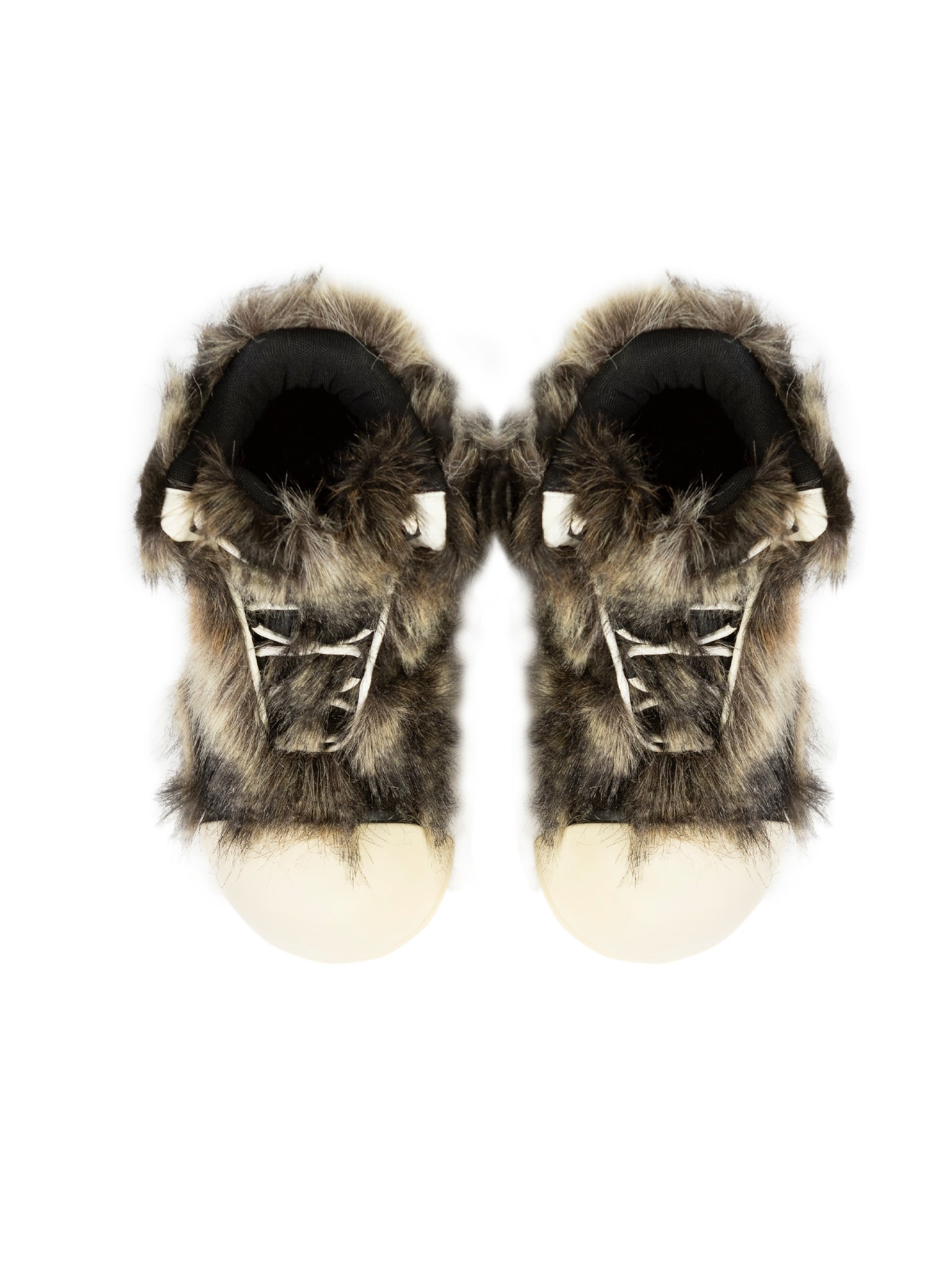 "FROSTED WOLF" FLUFFY BOOTS