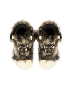 "FROSTED WOLF" FLUFFY BOOTS
