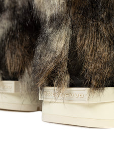 "FROSTED WOLF" FLUFFY BOOTS