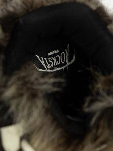 "FROSTED WOLF" FLUFFY BOOTS