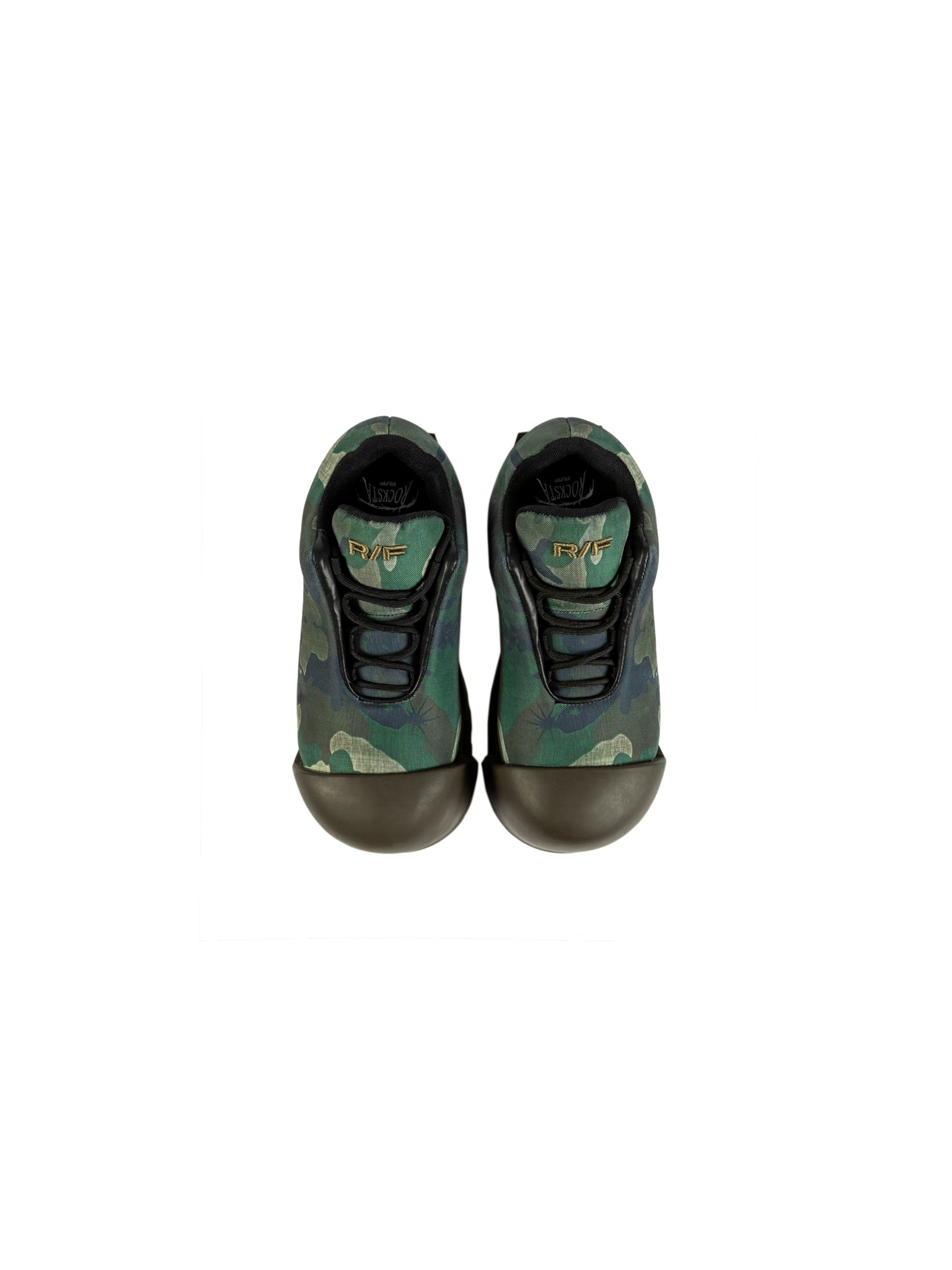 CAMO THICK SOLED LOW-CUT BOOTS